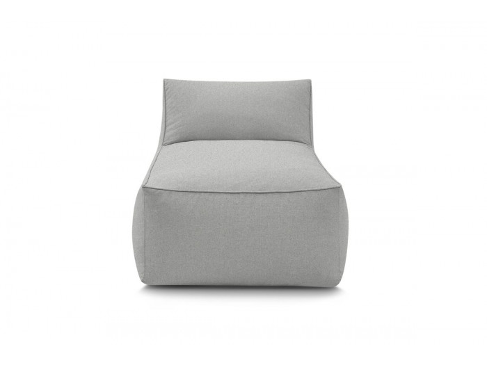 Méridienne sans accoudoir pour canapé modulable de jardin RIVIERA